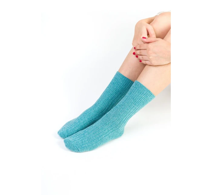 Dámske vlnené ponožky 093