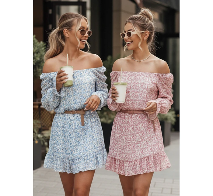 Španělské šaty růžové Dstreet model 21974852 - FashionStreet