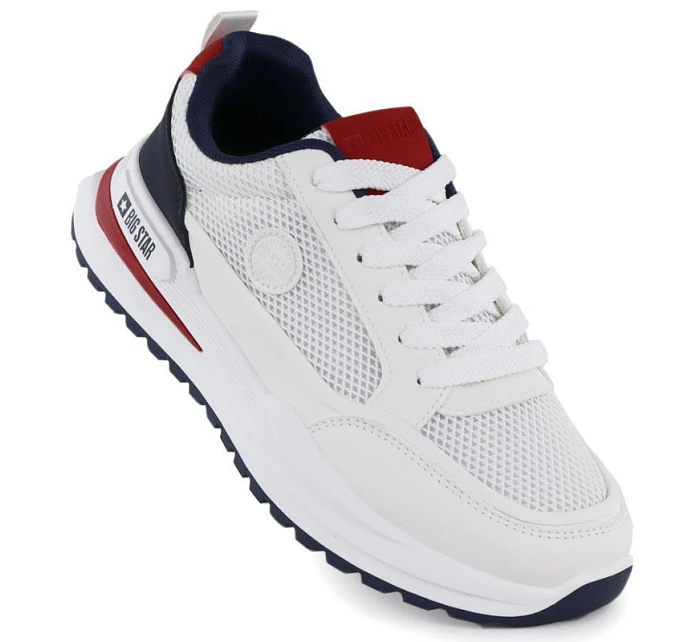 Pánske biele športové topánky Big Star TT174315