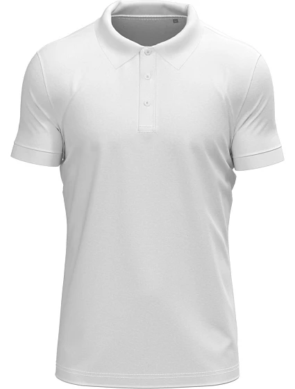 Stedman Stretch Polo – Pánske elastické polo tričko z hrubej bavlny 05.9640 biele Stedman Stretch Polo – Pánske elastické polo tričko z hrubej bavlny 05.9640 biele