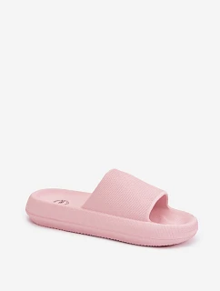 Dámske ľahké penové papuče na hrubej podrážke Pink Querceria