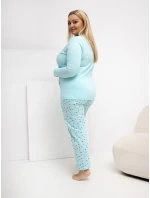 Piżama DU PI FP model 21870786 mietowy - FPrice