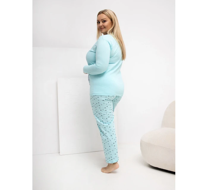 Piżama DU PI FP model 21870786 mietowy - FPrice