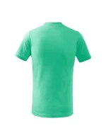 Základné tričko pre deti mint