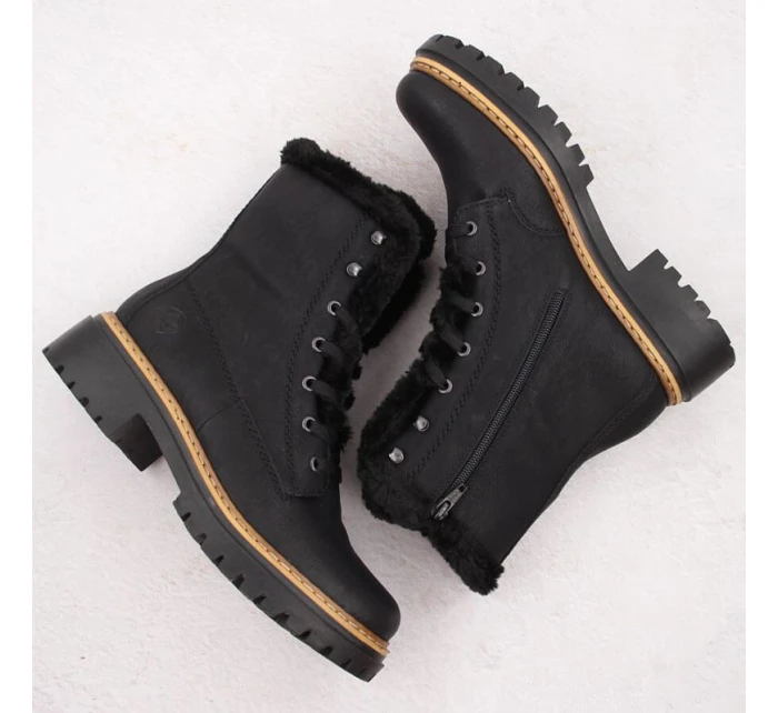 W boty s kožešinou model 20845368 - Rieker W boty s kožešinou model 20845368 - Rieker