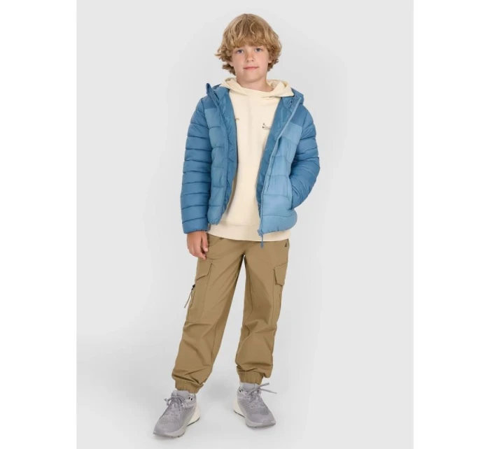 Chlapčenská páperová bunda so syntetickou výplňou 4F 4FJRAW25TDJAM0770-32S Chlapčenská páperová bunda so syntetickou výplňou 4F 4FJRAW25TDJAM0770-32S