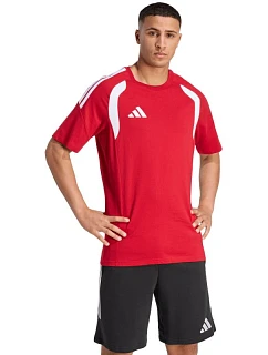 Pánské tričko Tiro 26 League Tee červené model 22057952 pánské - ADIDAS