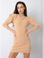 Šaty 269 SK model 14839950 velbloud - FPrice Šaty 269 SK model 14839950 velbloud - FPrice