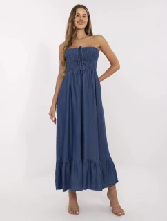 Sukienka DHJ SK model 21156228 ciemny niebieski - FPrice