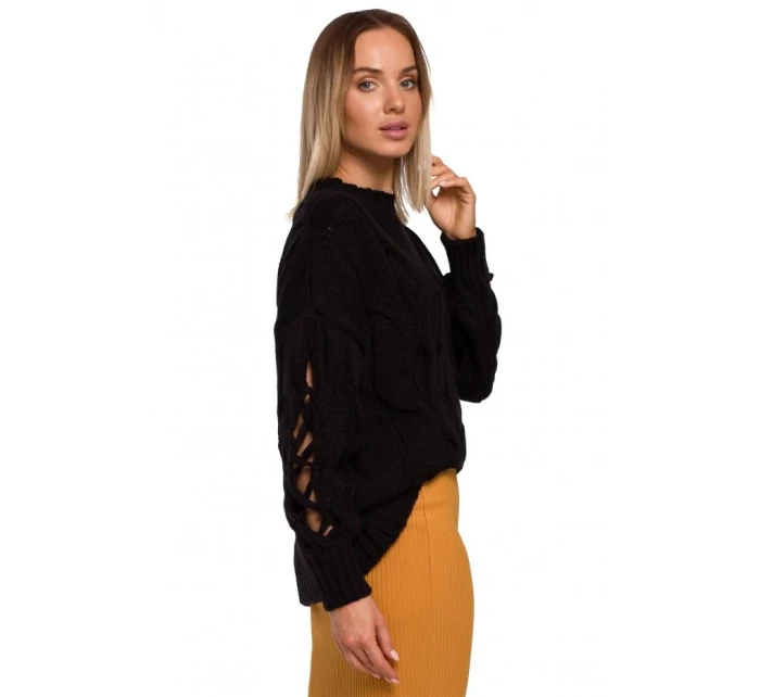 Dámsky sveter M539 fuchsiová - Moe