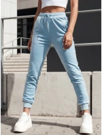 Dámske velúrové tepláky modré Dstreet UY2835 Dámske velúrové tepláky modré Dstreet UY2835