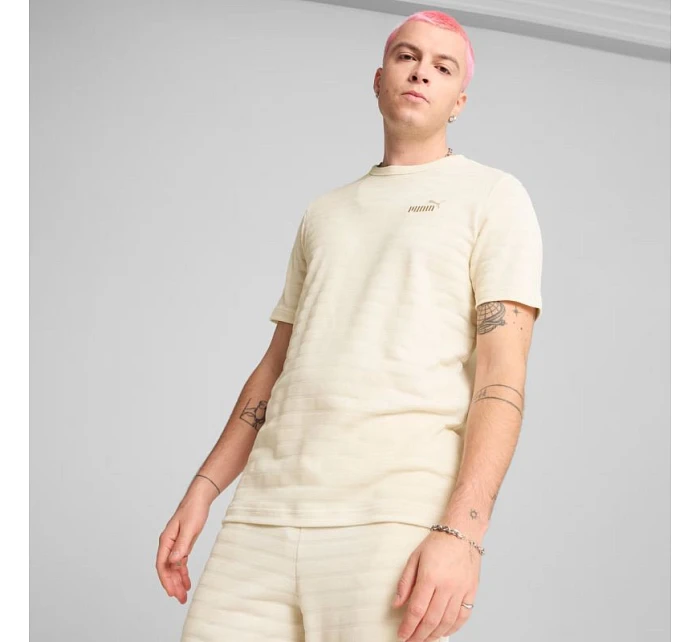 Puma Ess Elevated Štruktúrované tričko M 684722 99 muži Puma Ess Elevated Štruktúrované tričko M 684722 99 muži