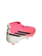 Dětské kopačky F50 League Mid FG pink model 22207565 - ADIDAS