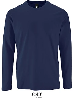 SOL'S Imperial LSL Men Pánske tričko s dlhým rukávom 25.2074 french navy