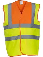 HVW 100 HiVis bezpečnostní vesta hi vis vis yellow model 22502102 - Yoko HVW 100 HiVis bezpečnostní vesta hi vis vis yellow model 22502102 - Yoko