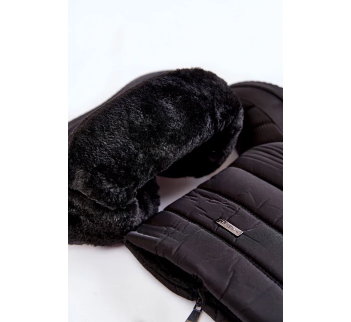 teplé boty na klínku Černé model 21602347 - EVENTO