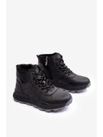 Dětské zateplené trekové boty černé Big Star model 21637382 - Big Star Shoes