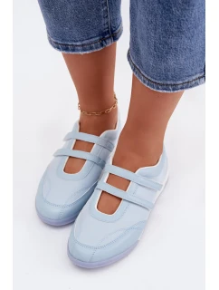 Sportovní dámské baleríny s pásky Modré Farvessa