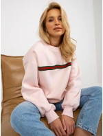Dámska mikina EM BL 760.01 svetlo ružová - FPrice