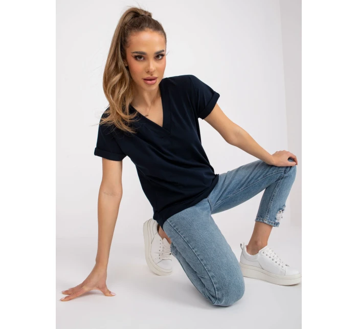 Tričko RV TS 7666.19 tmavo modrá Tričko RV TS 7666.19 tmavo modrá