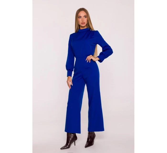 M879 Kombinéza so stojacím golierom - kráľovská modrá
