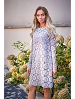 Dámske šaty M406 Grey - MOE