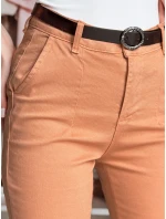 Dámské kalhoty slim fit s páskem  Dstreet model 21986233 - FashionStreet