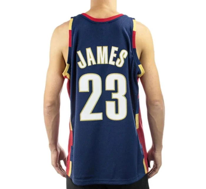 Mitchell & Ness Cleveland Cavaliers NBA Swingman Jersey Lebron James M SMJYGS18156-CCANAVY08LJA pánske oblečenie