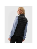 Dámska bunda bez rukávov 4F 4FRSS24TVJAF101-20S z recyklovaného páperia