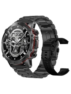 Pánské chytré hodinky BLACK Náramek + řemínek model 21806343 - RUBICON