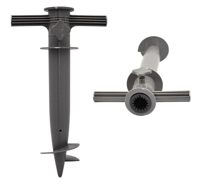 PARASOLOVÁ PODLOŽKA 30x17x6cm ŠEDÁ