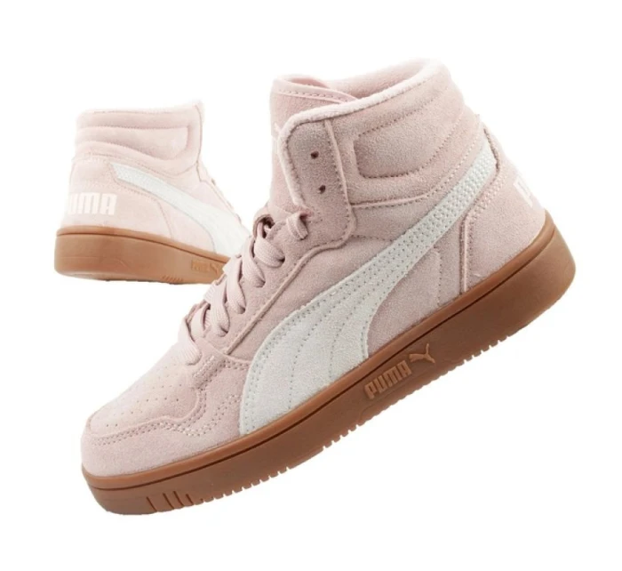 Dámská sportovní obuv model 21857825 Mid powder pink kotníkové boty pro zimní dámské - Puma Dámská sportovní obuv model 21857825 Mid powder pink kotníkové boty pro zimní dámské - Puma
