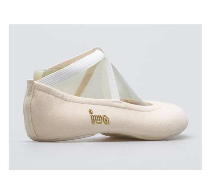 IWA 302 krémová gymnastická baletná obuv