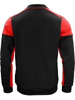 Printer Prime Polosweater Polo mikina 61.2060 čierna/červená Printer Prime Polosweater Polo mikina 61.2060 čierna/červená