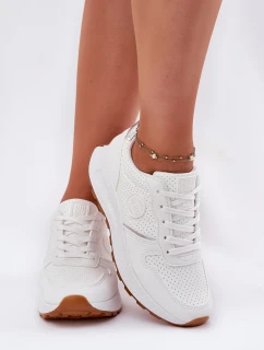Dámské Tenisky Na Platformě Big Star model 21693863 HiPoly System Bílé - Big Star Shoes