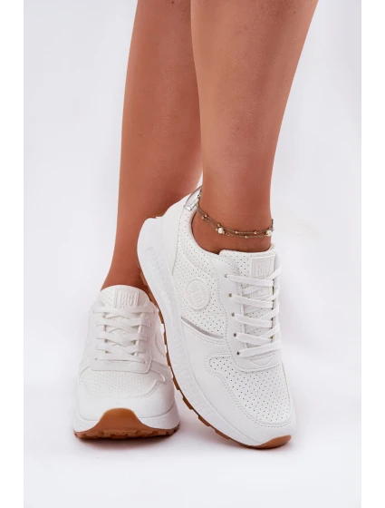 Dámské Tenisky Na Platformě Big Star model 21693863 HiPoly System Bílé - Big Star Shoes