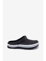 Piankowe Klapki Męskie Czarne Maravena