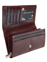Peňaženka Semiline RFID P8264-2 Maroon