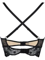 Podprsenka V-9071 béžovo-čierna - Axami Podprsenka V-9071 béžovo-čierna - Axami