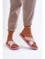 Dámské žabky Big Star model 21652733 Růžové - Big Star Shoes