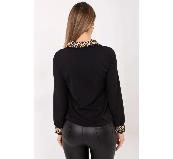 Košeľa s dlhým rukávom model 221989 Taliansko Moda Košeľa s dlhým rukávom model 221989 Taliansko Moda