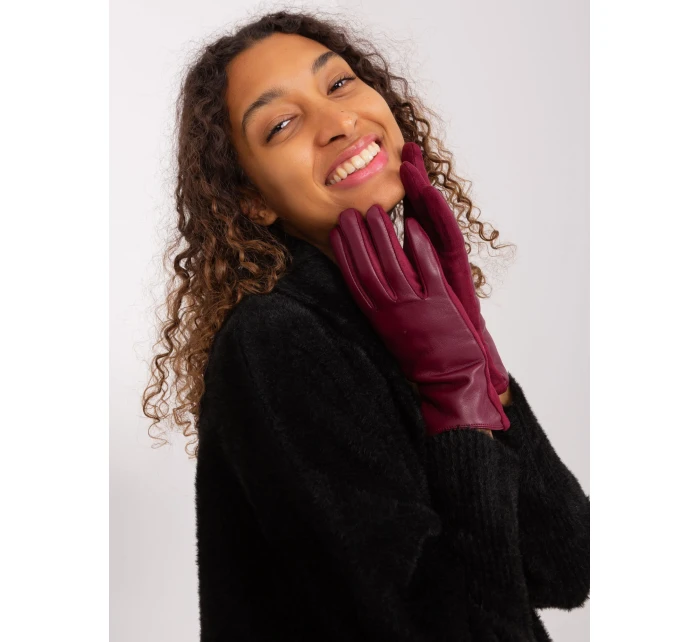 Rukavice AT RK 239501A.16 bordó