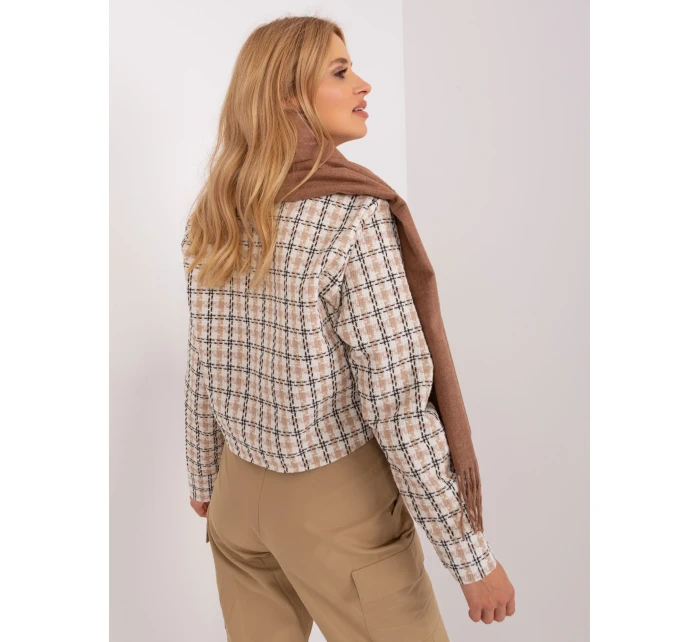 Szalik AT SZ model 18949099 brązowy - FPrice Szalik AT SZ model 18949099 brązowy - FPrice