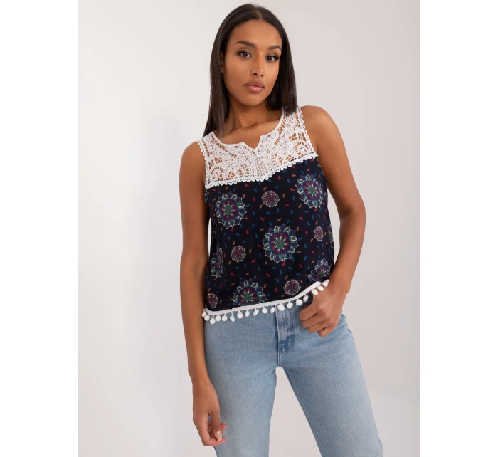 Top AT TP 22501B.01X tmavomodrá Top AT TP 22501B.01X tmavomodrá