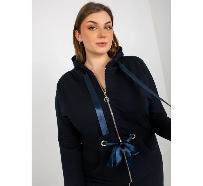 Dámska mikina EM BL HW 20 464.02P tmavo modrá - FPrice