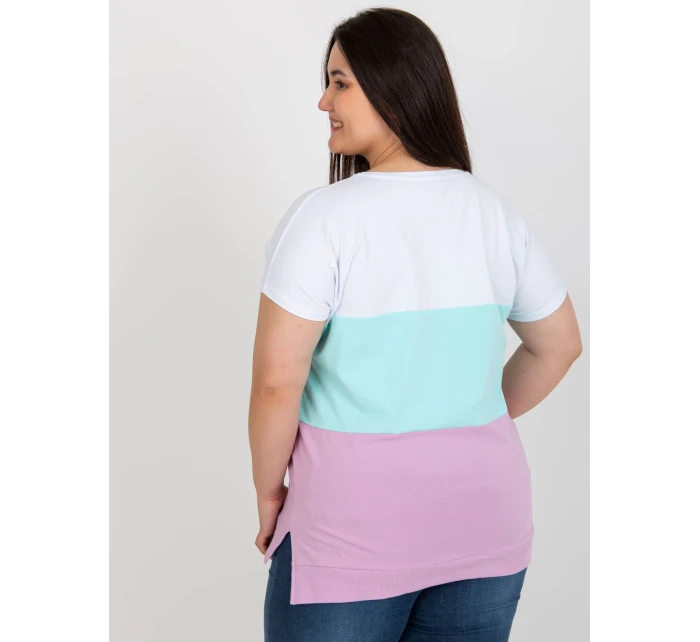 Bluzka RV BZ model 18617707 mietowy - FPrice Bluzka RV BZ model 18617707 mietowy - FPrice