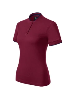 Diamantová polokošeľa granátová