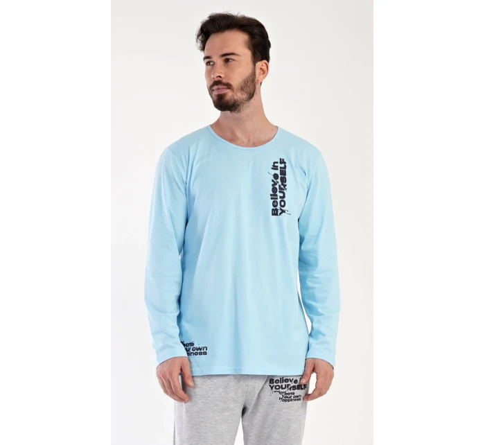 Pánské pyžamo dlouhé model 20208124 - Vienetta MAN