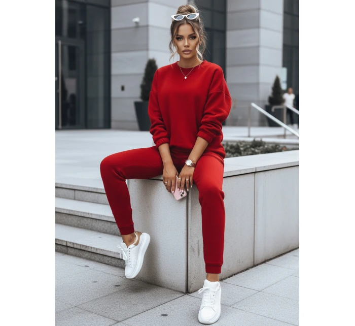 Komplet damski  PREMIUM czerwony model 22007509 - FashionStreet