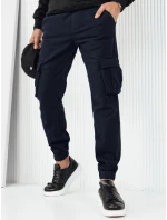 Pánske bojové nohavice navy blue FashionStreet UX4175